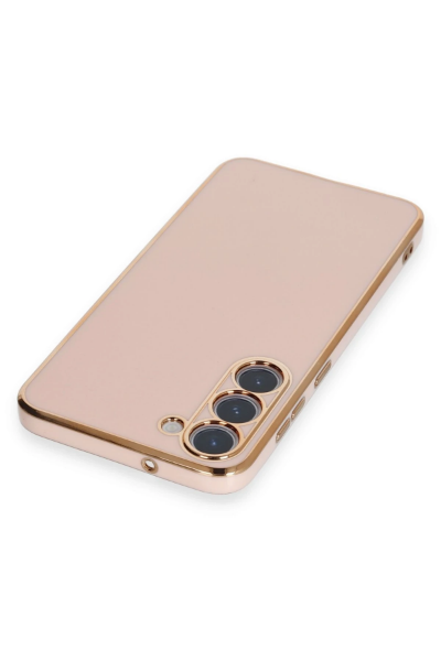 Newface Samsung Galaxy S23 Plus Kılıf Volet Silikon - Pembe resmi