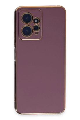 Newface Xiaomi Redmi Note 12 4G Kılıf Volet Silikon - Mor resmi