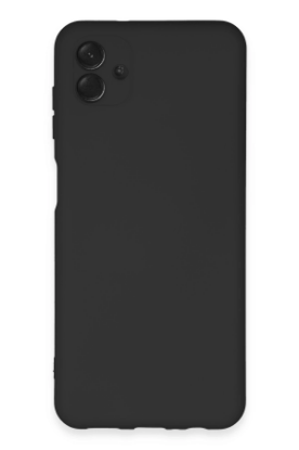 Newface Samsung Galaxy A04E Kılıf Nano içi Kadife Silikon - Siyah resmi