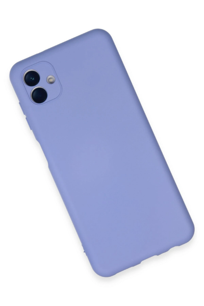 Newface Samsung Galaxy A04E Kılıf Nano içi Kadife Silikon - Lila resmi