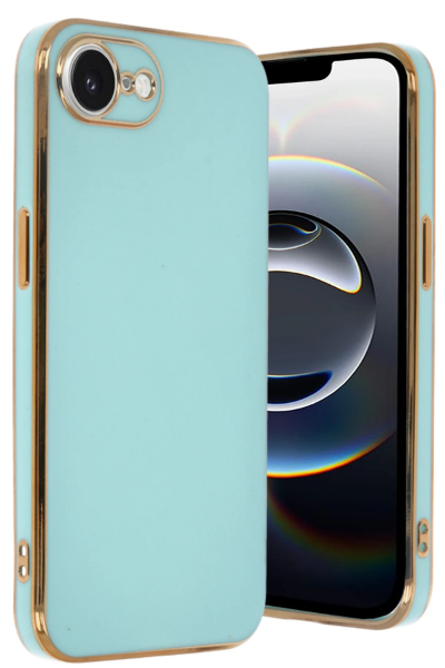 Newface iPhone 16E Kılıf Volet Silikon - Açık Yeşil resmi