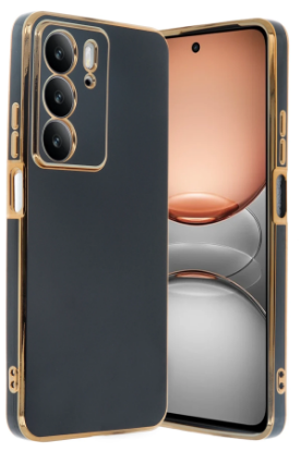 Newface Realme C75 4G Kılıf Volet Silikon - Siyah resmi