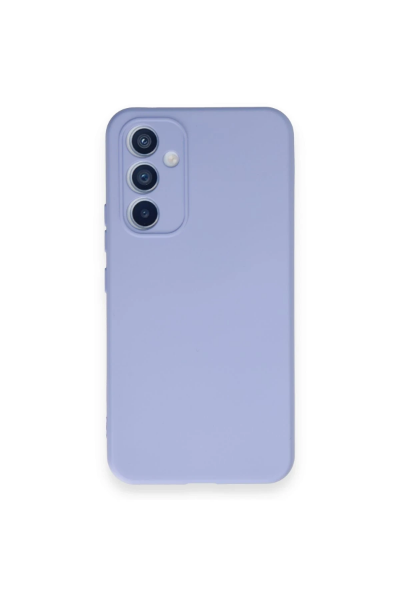 Newface Samsung Galaxy A34 5G Kılıf Nano içi Kadife Silikon - Lila resmi