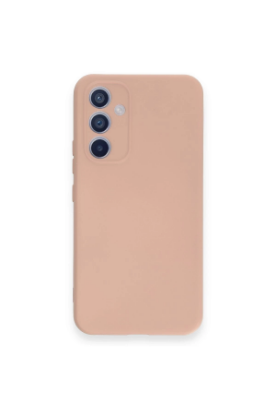 Newface Samsung Galaxy A34 5G Kılıf Nano içi Kadife Silikon - Pudra resmi
