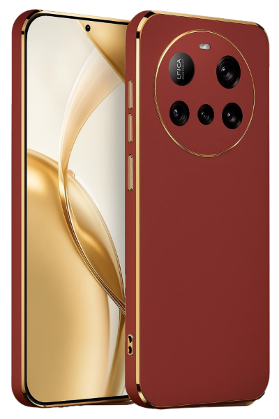 Newface Xiaomi Mi 15 Ultra Kılıf Volet Silikon - Kırmızı resmi