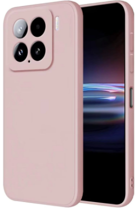 Newface Xiaomi Mi 15 Kılıf Nano içi Kadife Silikon - Pudra resmi