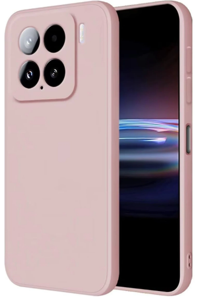 Newface Xiaomi Mi 15 Kılıf Nano içi Kadife Silikon - Pudra resmi