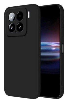 Newface Xiaomi Mi 15 Pro Kılıf Nano içi Kadife Silikon - Siyah resmi