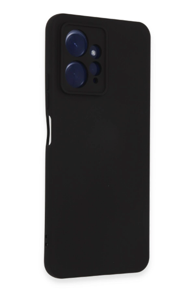 Newface Xiaomi Redmi Note 12 4G Kılıf Nano içi Kadife Silikon - Siyah resmi