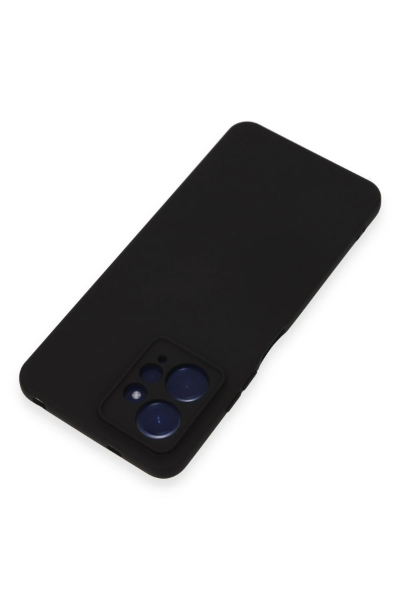 Newface Xiaomi Redmi Note 12 4G Kılıf Nano içi Kadife Silikon - Siyah resmi