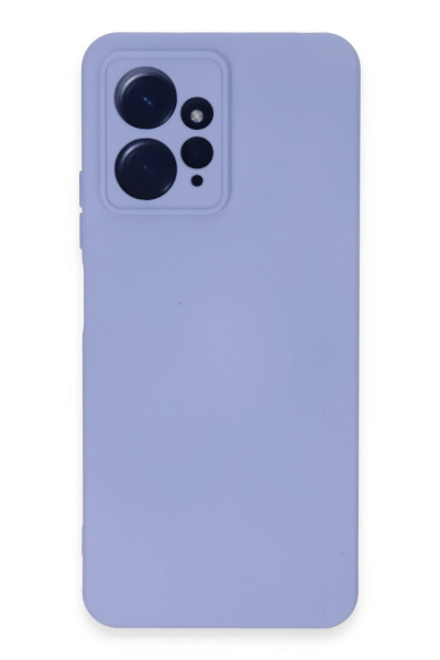 Newface Xiaomi Redmi Note 12 4G Kılıf Nano içi Kadife Silikon - Lila resmi