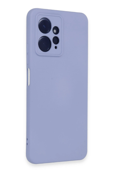 Newface Xiaomi Redmi Note 12 4G Kılıf Nano içi Kadife Silikon - Lila resmi