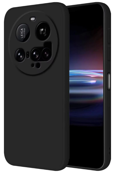 Newface Xiaomi Mi 15 Ultra Kılıf Nano içi Kadife Silikon - Siyah resmi