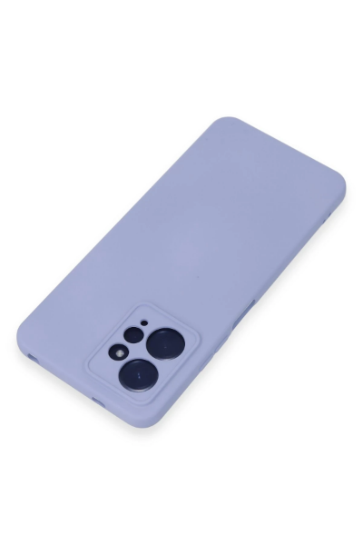 Newface Xiaomi Redmi Note 12 4G Kılıf Nano içi Kadife Silikon - Lila resmi