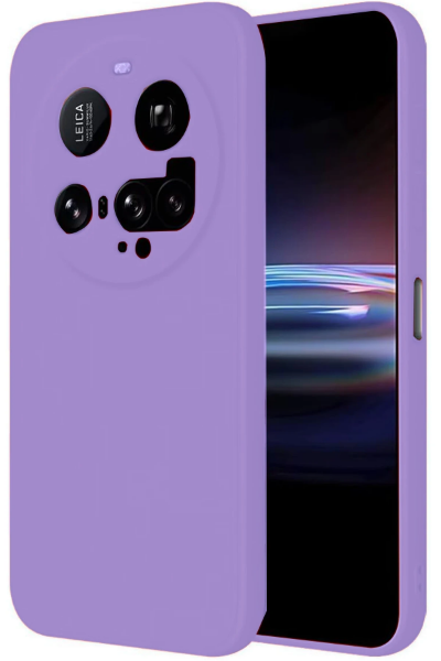 Newface Xiaomi Mi 15 Ultra Kılıf Nano içi Kadife Silikon - Lila resmi