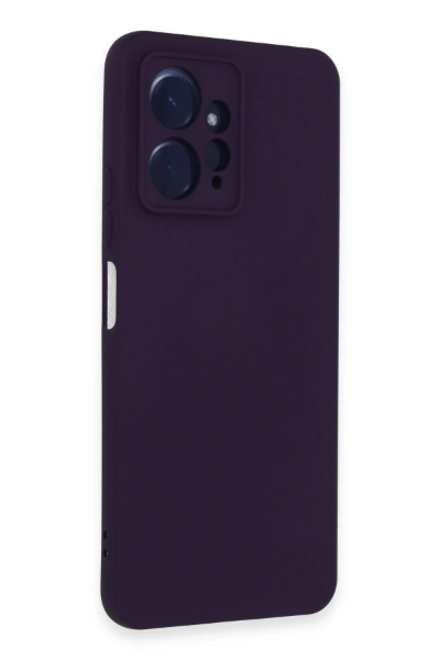 Newface Xiaomi Redmi Note 12 4G Kılıf Nano içi Kadife Silikon - Mor resmi