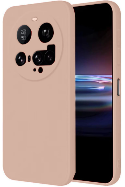 Newface Xiaomi Mi 15 Ultra Kılıf Nano içi Kadife Silikon - Pudra resmi