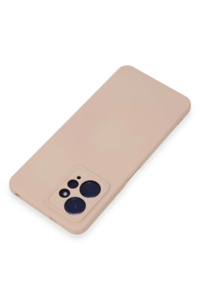 Newface Xiaomi Redmi Note 12 4G Kılıf Nano içi Kadife Silikon - Pudra resmi