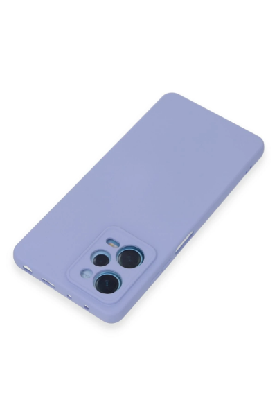 Newface Xiaomi Redmi Note 12 Pro 5G Kılıf Nano içi Kadife Silikon - Lila resmi