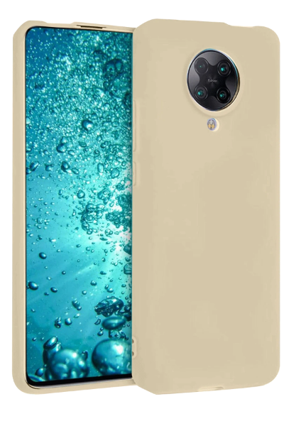 Newface Xiaomi Redmi K30 Pro Kılıf Nano içi Kadife Silikon - Kemik resmi