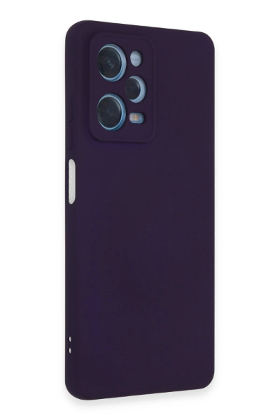 Newface Xiaomi Redmi Note 12 Pro 5G Kılıf Nano içi Kadife Silikon - Mor resmi
