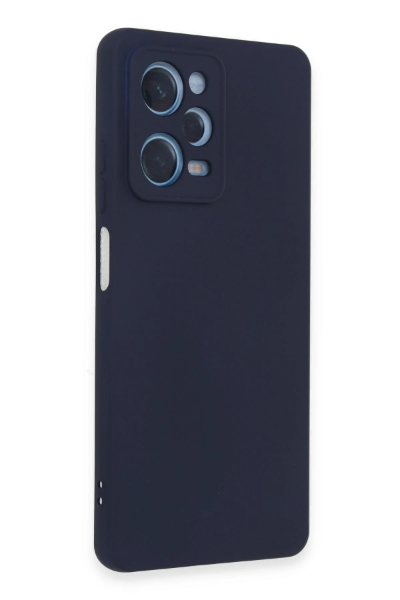 Newface Xiaomi Redmi Note 12 Pro 5G Kılıf Nano içi Kadife Silikon - Lacivert resmi