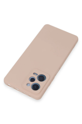 Newface Xiaomi Redmi Note 12 Pro 5G Kılıf Nano içi Kadife Silikon - Pudra resmi