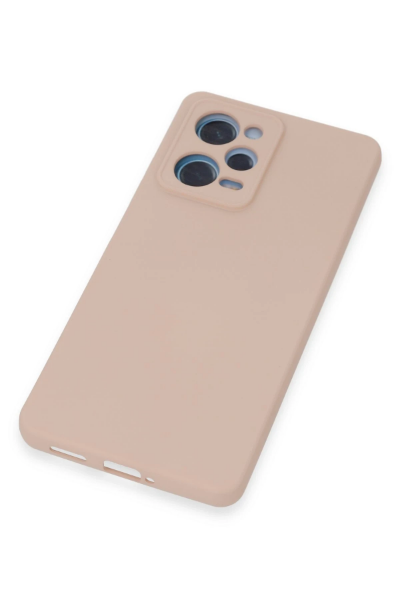 Newface Xiaomi Redmi Note 12 Pro 5G Kılıf Nano içi Kadife Silikon - Pudra resmi