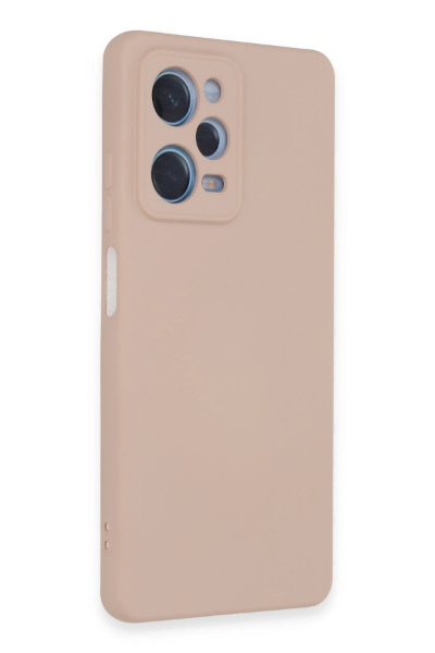 Newface Xiaomi Redmi Note 12 Pro 5G Kılıf Nano içi Kadife Silikon - Pudra resmi