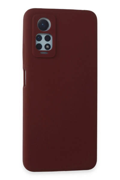 Newface Xiaomi Redmi Note 12 Pro 4G Kılıf Nano içi Kadife Silikon - Bordo resmi