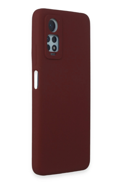 Newface Xiaomi Redmi Note 12 Pro 4G Kılıf Nano içi Kadife Silikon - Bordo resmi