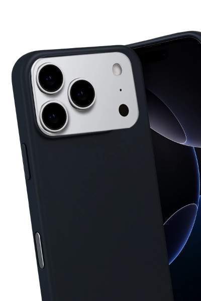 Newface Apple iPhone 17 Pro Nano içi Kadife Silikon - Siyah resmi