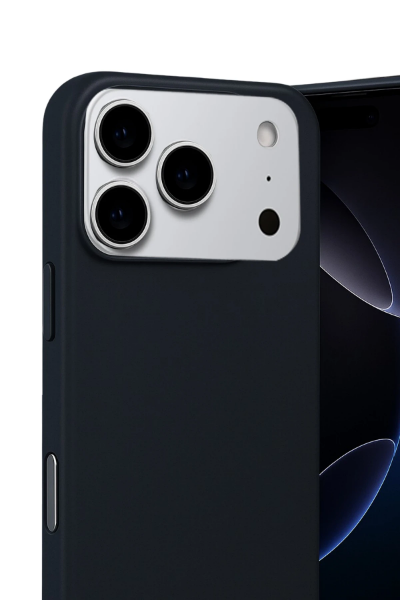 Newface Apple iPhone 17 Pro Nano içi Kadife Silikon - Siyah resmi