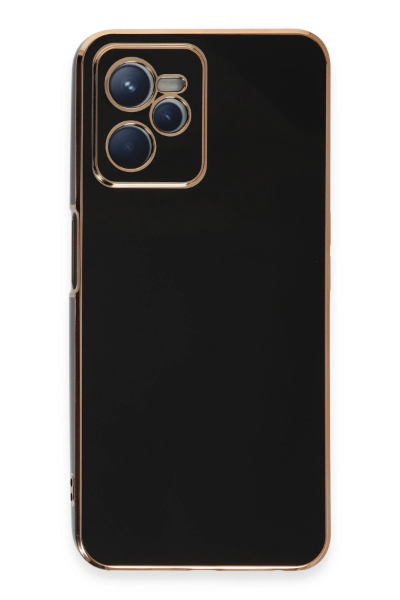 Newface Realme C35 Kılıf Volet Silikon - Siyah resmi