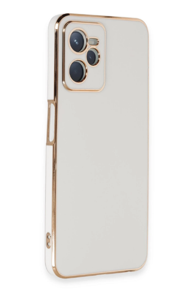 Newface Realme C35 Kılıf Volet Silikon - Beyaz resmi