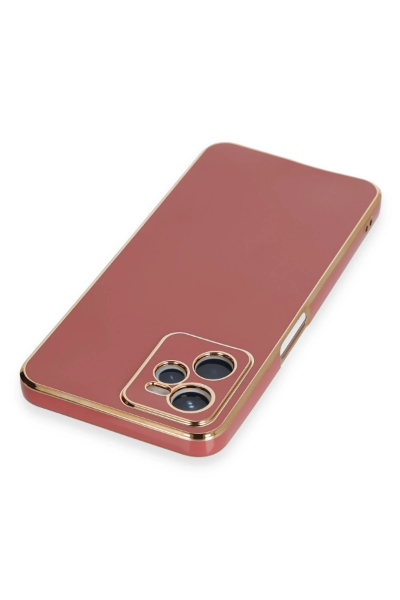 Newface Realme C35 Kılıf Volet Silikon - Kırmızı resmi