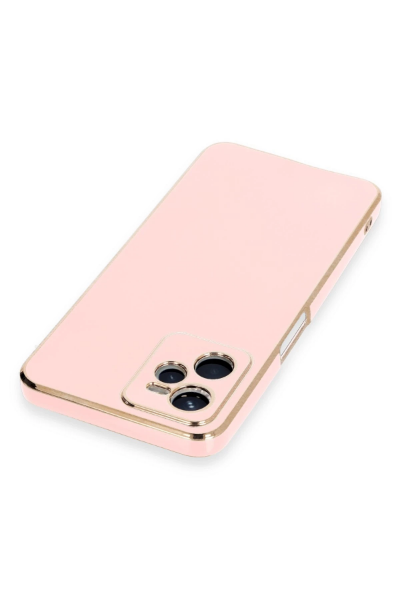 Newface Realme C35 Kılıf Volet Silikon - Pembe resmi