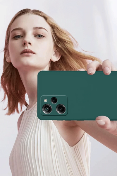 Newface Xiaomi Poco X5 Pro 5G Nano içi Kadife Silikon - Lila resmi