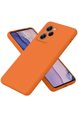 Newface Xiaomi Poco X5 Pro 5G Nano içi Kadife Silikon - Turuncu resmi