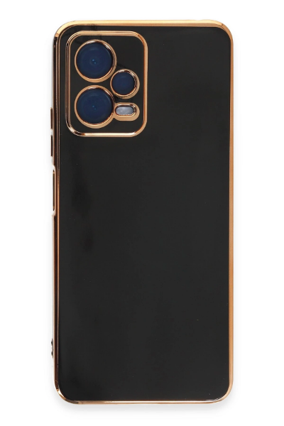 Newface Xiaomi Poco X5 5G Kılıf Volet Silikon - Siyah resmi