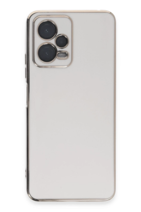 Newface Xiaomi Poco X5 5G Kılıf Volet Silikon - Beyaz resmi