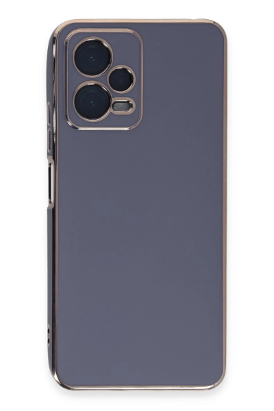 Newface Xiaomi Poco X5 5G Kılıf Volet Silikon - Mavi resmi