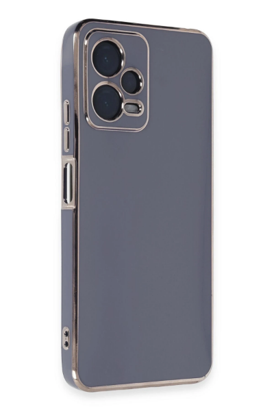 Newface Xiaomi Poco X5 5G Kılıf Volet Silikon - Mavi resmi
