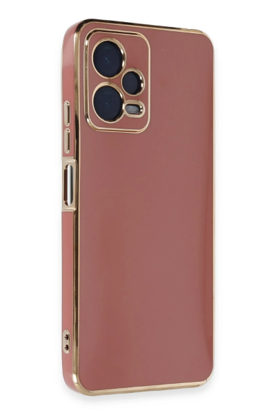 Newface Xiaomi Poco X5 5G Kılıf Volet Silikon - Kırmızı resmi