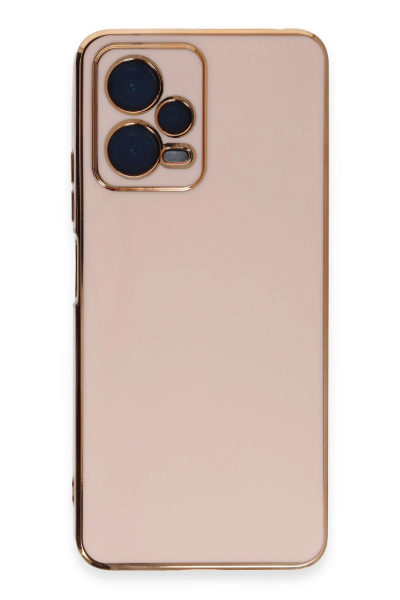 Newface Xiaomi Poco X5 5G Kılıf Volet Silikon - Pembe resmi