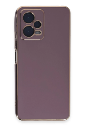 Newface Xiaomi Poco X5 5G Kılıf Volet Silikon - Mor resmi