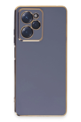 Newface Xiaomi Poco X5 Pro 5G Kılıf Volet Silikon - Mavi resmi