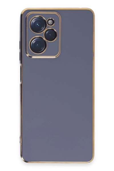Newface Xiaomi Poco X5 Pro 5G Kılıf Volet Silikon - Mavi resmi