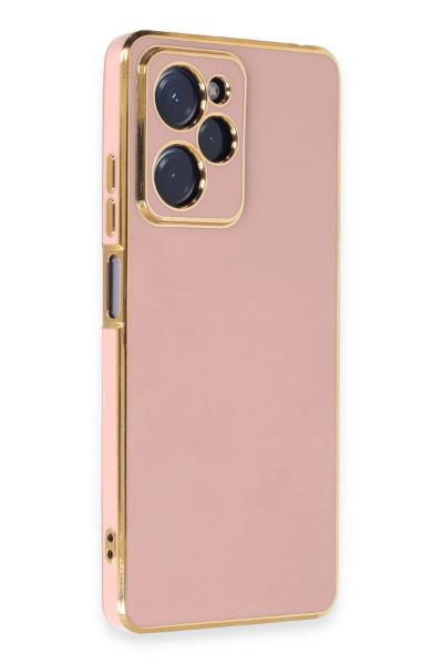 Newface Xiaomi Poco X5 Pro 5G Kılıf Volet Silikon - Pembe resmi
