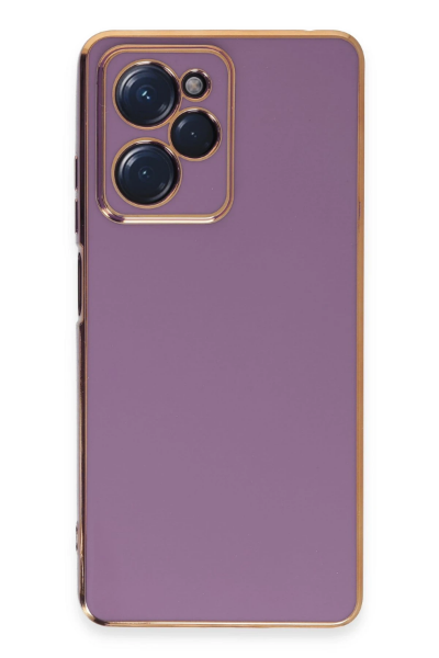 Newface Xiaomi Poco X5 Pro 5G Kılıf Volet Silikon - Mor resmi